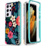 Esdot for Samsung Galaxy S21 Ultra Case, Military Grade 21ft Drop Test Rugged Cover with Fashionable Designs for Women