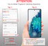 JETech 2-Pack Screen Protector for Samsung Galaxy S20 FE 6.5-Inch with Camera Lens Protector, HD Clear, Fingerprint ID