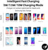 POLMXS 15W Fast Wireless Charger Car Charging Pad, Compatible with iPhone 11/12/14/15, Galaxy S21/S22/S23/S24