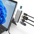 Surface Pro 8 Hub Docking Station with 4K HDMI, USB-C Thunderbolt 4, Triple Display for Microsoft Surface Pro 8
