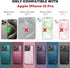 for iPhone 15 Pro Wallet Case with Card Holder, RFID Blocking for iPhone 15 Pro Case for Women Men, Durable Kickstand Shockproof Phone Case for iPhone 15 Pro, Bluish Green