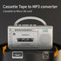 TOMASHI Cassette 3.5mm Portable Player with AM/FM Radio, Headphone Jack, Built-in Microphone