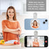 Esdallina Phone Rear Camera Selfie Mirror - See How You Look in the Back Camera - for High Definition Photos (White)