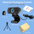 Hrayzan 1080p 110-Degree Webcam with Microphone, USB PC Camera Wide Angle Webcam with Tripod/Privacy Cover,Plug