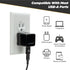 Scosche ACA-2PKSP Strikeline USB Type-C to USB Type-A Adapter, 2 Pack - Black