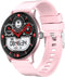 Smart Watch 1.3” for Women, Fitness Tracker with 100+ Sport Modes, IP67 Waterproof, Pink Silicone Strap