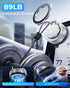 Haassue 2026 [89+LBS Suction/2800gf Car/Mirror/Gym/Kitchen/iPhone17 16 15 14 13 12, Upgraded Vacuum Magnetic Car Phone