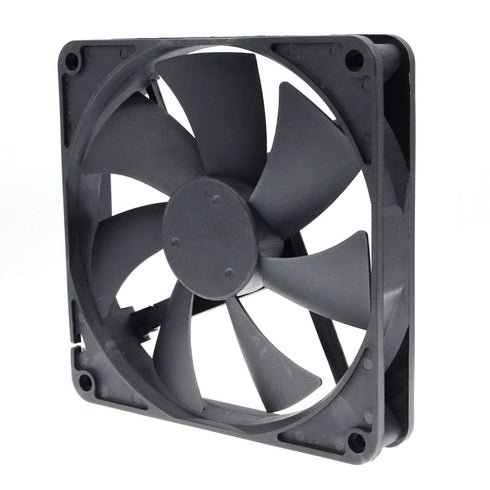 140mm Waterproof Cooling Fan, 140X140X25mm Dual Ball Bearing 12V 2900RPM for Computer Case PSU Chassis Cabinets