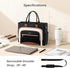LOVEVOOK Teacher Tote Bag for Women,Laptop bag with Large Cup Holder,Work bag with Accordion File Organizer