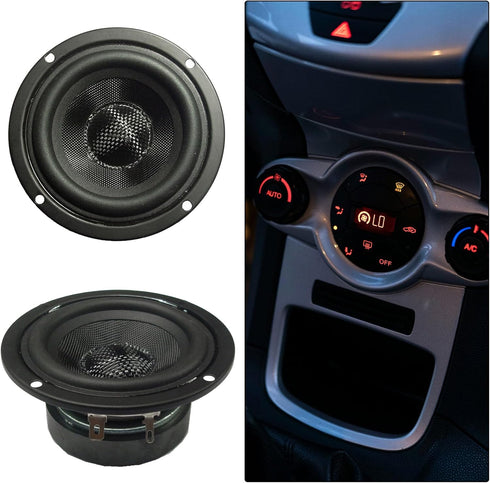 CHENZILIN 4.5inch 4Ohm 30W Glass Fiber Cone Woofers Subwoofer HiFi Speakers Low Frequency Powerful Bass