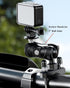 BRCOVAN Double Socket Arm, High Strength Composite Short Arm for RAM Mounts B Size 1'' Ball Components & Phone Holder
