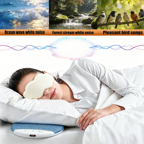 Generic X3pro 30/60/90 (2pcs) Bluetooth Pillow Speaker, Mini Portable Under Pillow Speaker with Min White Noise Timer