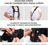 ztowoto Double Shoulder Camera Strap Harness, Quick Release Adjustable Tether Strap for DSLR SLR