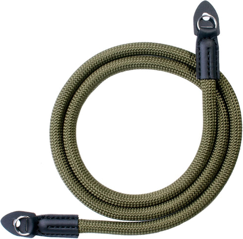 VKO Climbing Rope Camera Strap, 100cm Green Neck Shoulder Strap for DSLR SLR Mirrorless Cameras