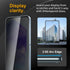 3 Pack Privacy Screen Protector for Samsung Galaxy A55 5G/A35 5G with 3 Pack Camera Lens Protector