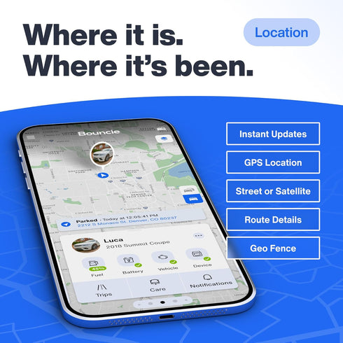 GPS Tracker for Vehicles with Real-Time Location, Route History, Speed Monitoring & Geo-Fence Notifications