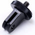 CHRONOS Black Aluminum Tripod Adapter Mount for GoPro Cameras