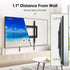 USX MOUNT 26-55 Inch 400x400mm 99lbs,and Fixed TV Wall Mount with Low Profile for Most LED, LCD and Flat Screen TVs, TV