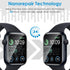 UniqueMe 6 Pack TPU Screen Protector for Apple Watch 44mm SE Series 6/5/4, Anti-Scratch Soft HD Clear Film
