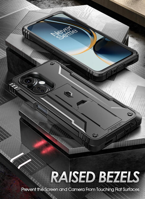 Poetic Revolution Case for OnePlus Nord N30 5G, Black, Full-Body Rugged, 20FT Mil-Grade Drop Tested, Dual-Layer,