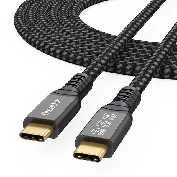 USB C 3.2 Gen 2 Cable 10ft, 4K@60Hz/ 20Gbps/ 100W Type C