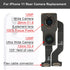 Main Rear Camera Module for iPhone 11, 12MP Replacement with Repair Tools for Models A2221 A2111 A2223