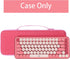 Aenllosi Hard Carrying Case for Logitech POP Keys Mechanical Wireless Keyboard, Pink (Case Only)