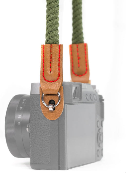 Genuine Leather Camera Shoulder or Neck Strap - MegaGear SLR/DSLR Sierra Series