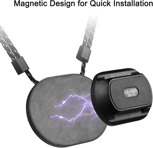 Universal Body Camera Mount Magnetic Neck Holder, Replacement for BOBLOV & Most Body Cam, Stick to Clothes