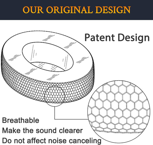 SoloWIT Cooling Gel Replacement Ear Pads for Beats Studio 2 & 3 Headphones, High-Density Noise Isolation Foam
