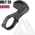KOM Cycling Wahoo Elemnt Mount Compatible with Multiple Wahoo Computers - Out Front Computer Mount (Black)