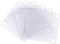 MECCANIXITY 6PCS PC Dust Filter, 50x50mm PVC Computer Case Cooler Dustproof Mesh Cover for Computer Chassis Speakers,