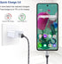 QC 3.0 Fast Wall Charger Cube Car Charger Charger Cable Cord 6FT Fast Charging for Samsung Galaxy A25/A15/A14/A13/A53/A05S/A03S/A23/A33/A54/A53/S23 Ultra/S22 Plus/S21FE, Google Pixel 8 Pro 7 6 Pro 6a