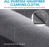 Screens Cleaning Microfiber Suede Cloth, 8 Pack Streak Free Lint Free Large Rag for Electronics Devices, 12x12in