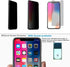 Mcgojo 2 Pack Privacy Screen Protector for iPhone 15 Pro Max 6.7" - Anti-Spy Tempered Glass, Touch Sensitive, Easy