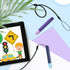 2pcs Kid-Friendly Stylus Pens for Touchscreen, Crayon Stylus Pen & Tethers for Children's Touch Screen Devices