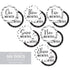 Baby Milestone Signs, Black and White Monthly Milestones, Geometric Infant Photo Prop for Newborns