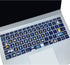 Sanfulin Keyboard Cover Skin for Microsoft Surface Laptop 3 & Surface Book 3, Silicon Protector with Big Letters