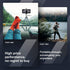 Fotopro 40 Inch FY-583 Phone Tripod Lightweight Travel Tripod for Camera with Phone Mount Portable Vlogging Video Blue