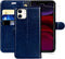 MONASAY Wallet Case Compatible for iPhone 11, 6.1-inch, Flip Folio Leather Cover with Credit Card Holder, Blue