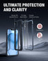 RAPTIC Shield for iPhone 15 Plus Case, Shockproof Protective Clear Case, Military Grade 10ft Drop Tested, Black