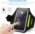 Cell Phone Running Armband with Zipper Pocket Case for iPhone 16 Pro Max/15/14/13/12/11 Pro Max, Sweatproof Arm Band