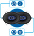 Jensen JS6804 4-Way Car Audio Speakers Pair, 5x7 / 6x8 inch, 160 Watts Peak Power, 35mm Mylar Dome Midrange