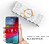iTOMA Alarm Clock Radio with 1.4" White LED Display, Bluetooth, FM Radio, Dual Alarm, Sleep Timer, Snooze, Auto &