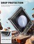 i-Blason Cosmo Case for Samsung Galaxy Z Flip 6 - Built-in Front Screen Protector, Hinge Protection, Slim Clear