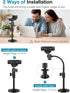 InnoGear Webcam Stand for Desk, Gooseneck Arm Mount for Logitech Webcam & Phone, Right Light, GoPro
