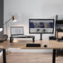 VIVO 24 Inch Desktop Riser Monitor and Laptop Stand, STAND-V000D, Black
