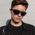 Smart Glasses, Polarized Bluetooth Sunglasses with Speaker, Voice Assistant, Open Ear, UV Protection for Outdoor Audio