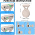 Hidden Airtag Holder for Kids - 4 Pack Waterproof Soft Silicone Case, Safety Pin GPS Tracker for Clothes, Backpack