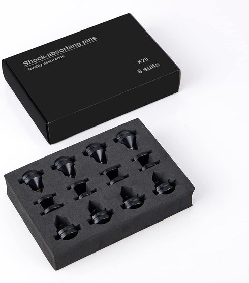 Speaker Spikes Floor Protectors 4pcs - Shockproof Isolation Stand Feet for HiFi Amplifier, Subwoofer, DAC Recorder